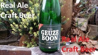 Oude Geuze Boon à lAncienne Lambic By Brouwerij Boon Fonteinstraat  Belgian Beer Review [upl. by Ainattirb]