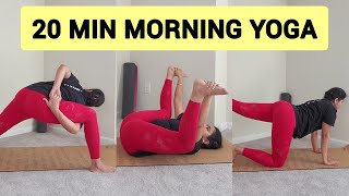 20 min Morning Yoga  Yoga for everyone  Flexibility Yoga flow  Full Body Stretch morning [upl. by Danae]