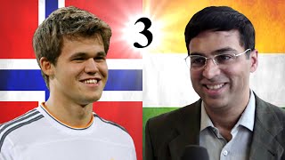 Viswanathan Anand vs Magnus Carlsen  2014 World Chess Championship  Game 3 [upl. by Zwiebel923]