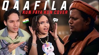 PERFECTION  Waleska amp Efra react to Kun Faya Kun  Qaafilas Rendition from Rockstar [upl. by Kary]