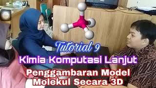 9 Pemodelan Molekul Menggunakan Chem3D  Kimia Komputasi Lanjut [upl. by Aretahs]