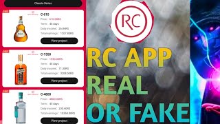 RC EARNING APP RC APP REAL OR FAKE  RC APP ID FIRED PROBLEM  RC APP KITNE DIN CHALE GA earning [upl. by Casie732]