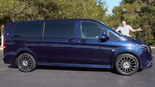 Here’s Why This UltraLuxury MercedesBenz Minivan Is Worth 80000 [upl. by Nnaoj]