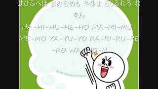 Chanson pour apprendre les syllabes en japonais 😊😊 [upl. by Byrne125]