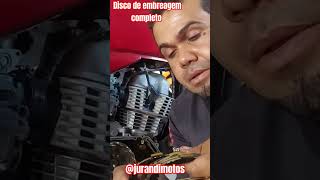 Não cometa erro ao trocar o disco de embreagem completo motos oficina motor [upl. by Aerdnat]