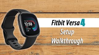 Fitbit Versa 4 How to Setup and Link to Your Phone [upl. by Alyson394]