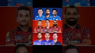 Which Bowling Trio is Dangerous misrhrcb ipl2025 ipl2025megaauction ipl2025iplbumrah [upl. by Bergen849]