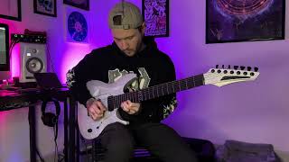 Disconnect Outro Solo Cover  After The Burial  Aristides 070 [upl. by Gessner]