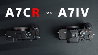 Hybrid camera battle Sony A7CR vs Sony A7IV [upl. by Ernest]