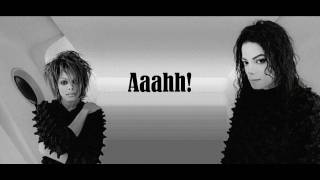 Michael and Janet Jackson  Scream Lyrics [upl. by Assirt460]