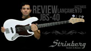 Strinberg JBS40 jazz bass [upl. by Amandie]