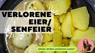 Verlorene Eier  Senfeier  Eier in Senfsoße  Schnell amp LECKER [upl. by Gilmer]