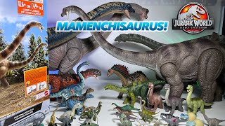 NEW MAMENCHISAURUS Jurassic World Legacy Collection Brachiosaurus Apatosaurus Dreadnoughtus [upl. by Wendall]