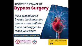 How Bypass Surgery Restores Heart Health  Dr Adarsh Heart amp Superspeciality Hospital Amritsar [upl. by Amadeus]