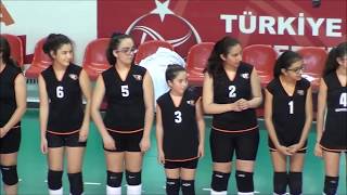 EVRENSEL KOLEJI  MALTEPE ORTAOKULU Yarı Final 1Set Küçük Kızlar Voleybol 170517Ankara [upl. by Killigrew]