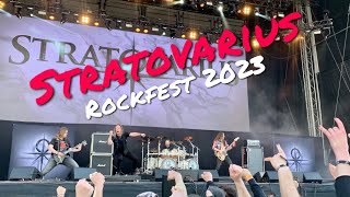 Stratovarius  Survive  Live  Rockfest Hyvinkää Finland 2023 4K [upl. by Knute]