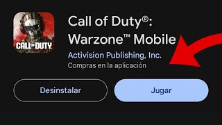 Cómo instalar warzone MOBILE en android [upl. by Serilda292]