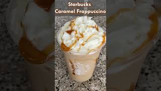 STARBUCKS Caramel Frappuccino  How To Make Caramel Frappe At Home  Caramel Frappuccino Recipe [upl. by Latty587]