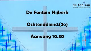 Online dienst2e De Fontein Nijkerk 311 [upl. by Hulbard]