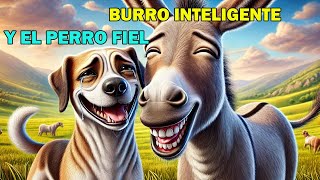 quotAmistad entre un burro inteligente y un perro lealquot [upl. by Asillem]