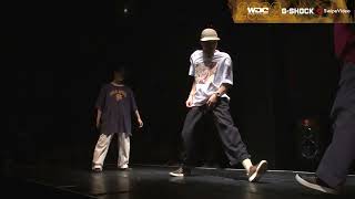 WDC 2022 JAPAN FINAL  HIPHOP Best8 Mia amp SHOGO vs Badass [upl. by Ynnavoig]