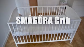 Ikea SMÅGÖRA Crib [upl. by Airotna]