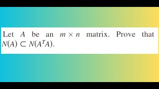 Linear Algebra Some Notes on Column and Row Space and Null Space [upl. by Senecal]