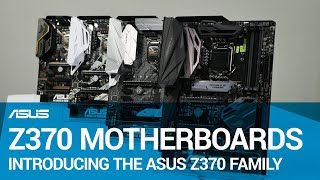 Z370 Motherboard Family Overview [upl. by Grunberg]