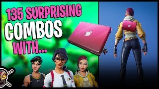 135 COMBOS You NEED With The NEW Techie Back Bling  Maven  Fortnite Cosmetics [upl. by Kirstyn]