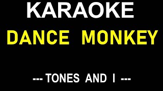 DANCE MONKEY KARAOKE BY TONES AND I  NO MUSIC BACKGROUND  LYRICS TEXT ONLY DISPLAY [upl. by Silra]