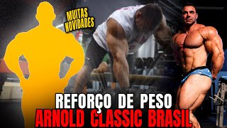 REFORÇO DE PESO PARA ME AJUDAR NO ARNOLD CLASSIC BRASIL  RAFAEL BRANDÃO [upl. by Hoffman41]