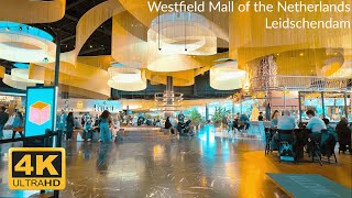 Leidschendam Westfield Mall of the Netherlands Virtual Walking Tour 2024  4K HDR [upl. by Kreg]