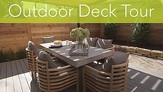 Deck Tour  HGTV Smart Home 2015  HGTV [upl. by Eohce]