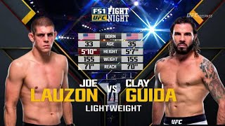 Joe Lauzon vs Clay Guida [upl. by Jabin]