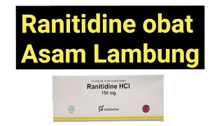 RANITIDINE HCL 150 mg obat apa [upl. by Rorie]