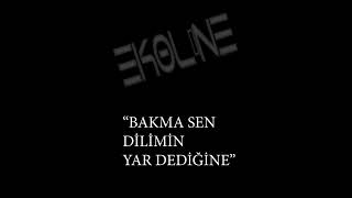 Bakma Sen Dilimin Yar Dediğine  Ekoline [upl. by Sudnor]