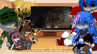 TFP react to Bumblebee rage mode  Enjoys  Airadi  🇬🇧 [upl. by Ynaffets]