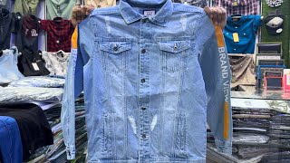 ডেনিম জেকেট কিনুন পানির দামে  Denim jacket price in Bangladesh 2024  winter collection 2024 bd [upl. by Batchelor761]