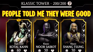 People Said These Gold Are REALLY GOOD in MK Mobile I tested Them in Klassic Tower [upl. by Tenneb440]