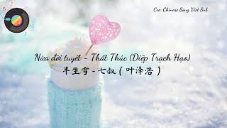 Chinese Song VietsubPinyin Nửa Đời Tuyết  Thất Thúc Diệp Trạch Hạo [upl. by Bolanger]