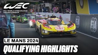 Qualifying Highlights I 2024 24 Hours of Le Mans I FIA WEC [upl. by Tonjes]