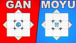 CUBE BRAND BATTLE  GAN VS MOYU [upl. by Siroved]