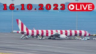 LIVE 2X Boeing 757 plus B767 At Madeira Island Airport 16102023 [upl. by Odnolor]