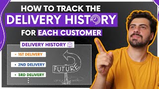 How to track the DELIVERY HISTORY for each of your customers [upl. by Severson]