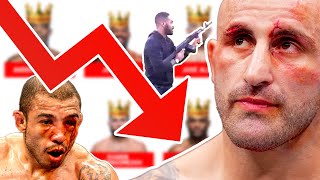 Downfall of Every PoundforPound Champion In UFC Explained [upl. by Arne]