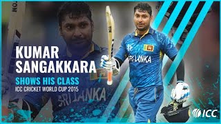 Sangakkara shows his class  Four consecutive tons at CWC 2015 [upl. by Manvil]