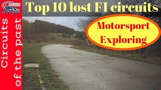 Top 10 lost F1 Circuits  Abandoned Formula One Tracks  Edition 1 [upl. by Assiruam]