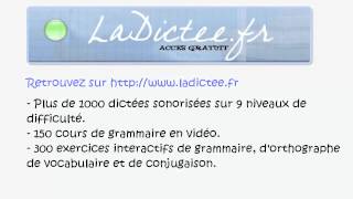 dictée de français 5ème Tolkien seigneur anneaux [upl. by Aileon]