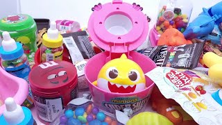 Lots of Yummy Colorful MampMs l Satisfying Video l Baby Shark Chocolate Candy Snacks AnD Jelly [upl. by Bathelda]