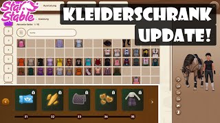 Kleiderschrank Rework amp Neuer Season Pass  Star Stable Online SSO Update [upl. by Engleman]